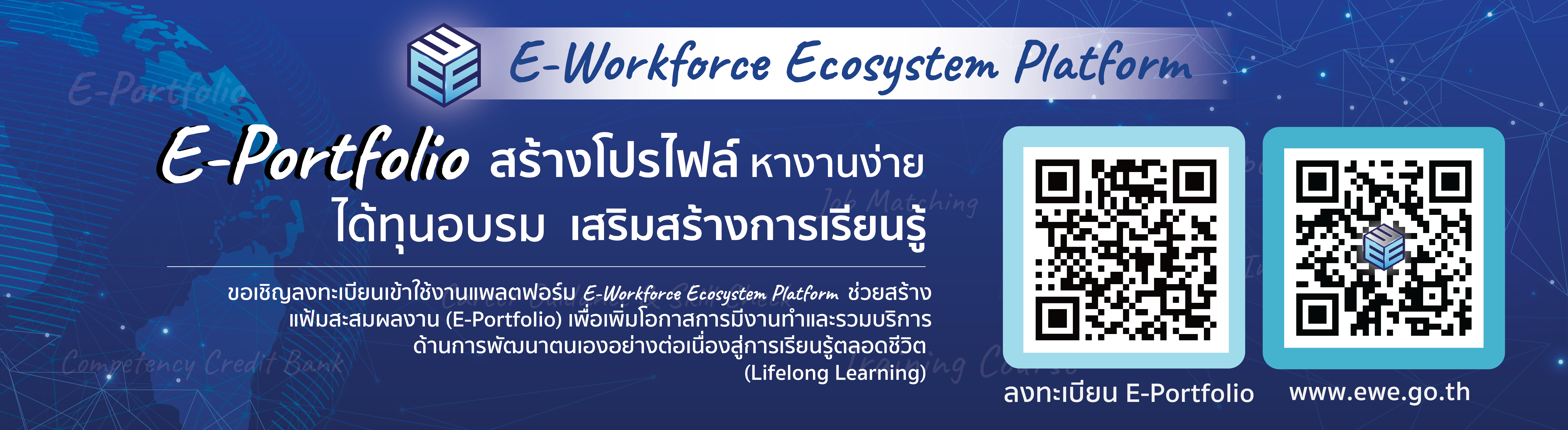 ระบบ E-Workforce Ecosystem 